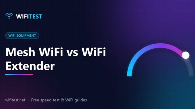 Mesh WiFi vs WiFi extender comparison